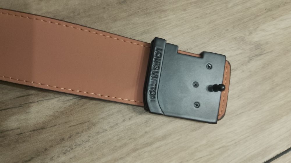 Pasek Louis Vuitton brązowy