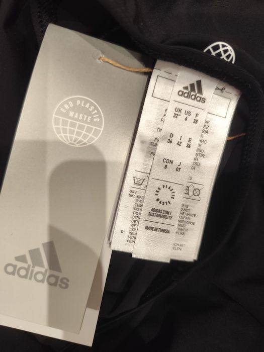 Nowy młodzieżowy strój kąpielowy adidas, sportowy. R. 32, ok.164