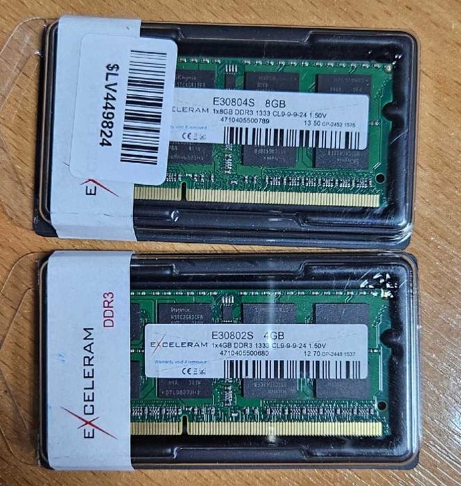 Память для ноутбука SO-DIM DDR3 4Гб, 8Гб