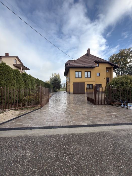 Kompleksowe układanie kostki brukowej