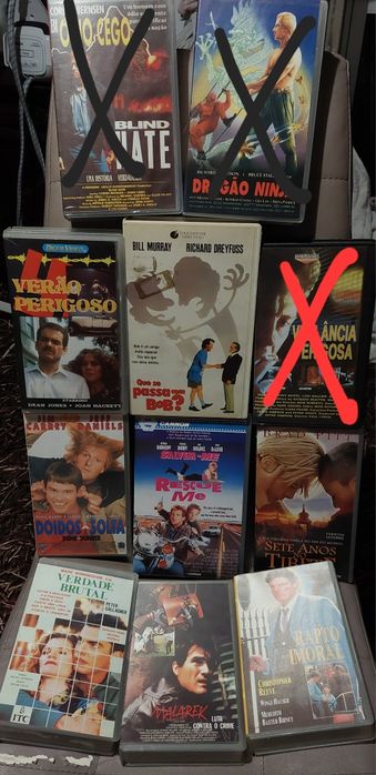 Filmes cassete VHS