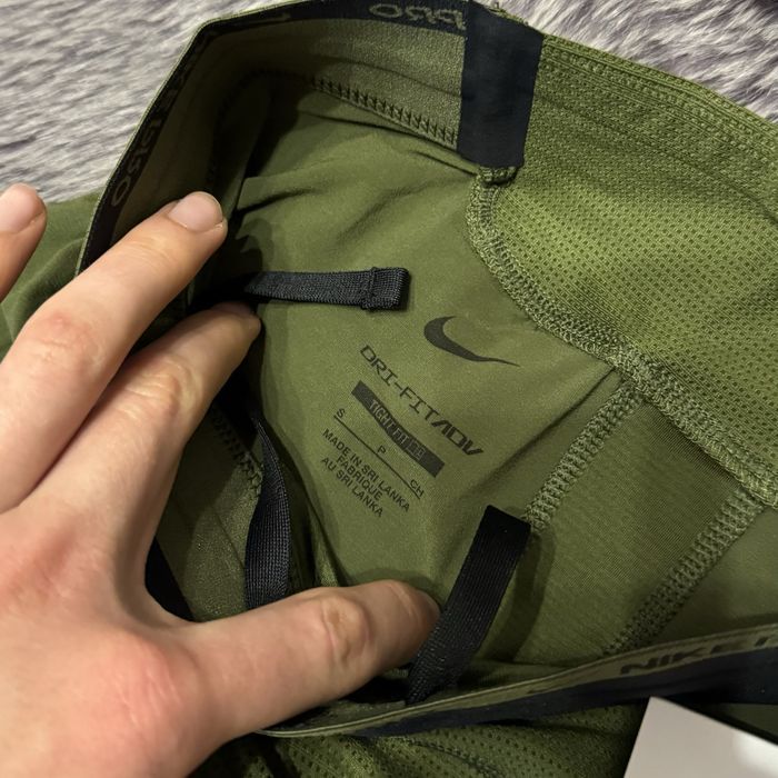 Нові чоловічі лосини термо лосіни Nike Pro Combat С розмір