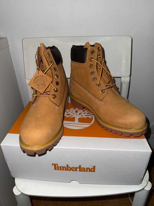 Botas Timberland Premium 6-Inch Boots – Wheat | Autênticas