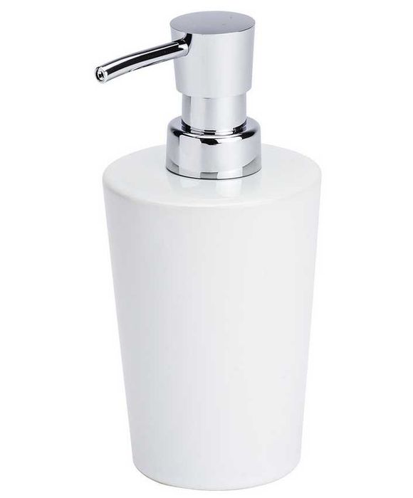 Dozownik do mydła CONI white, WENKO Nowy biały mydło w płynie