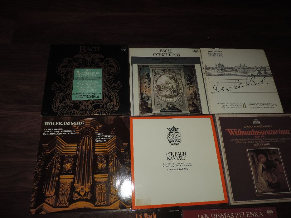 płyty winylowe bach