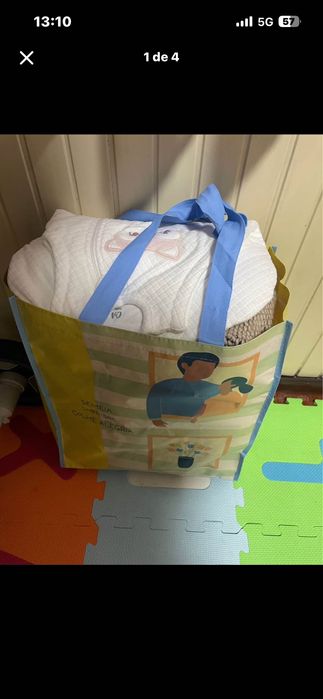 Lote de roupa de bebé 0-3 meses