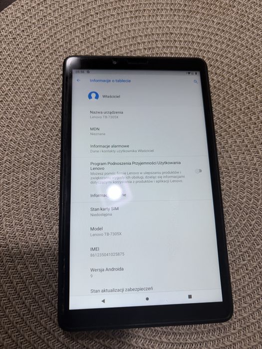 Tablet Lenovo 7cali