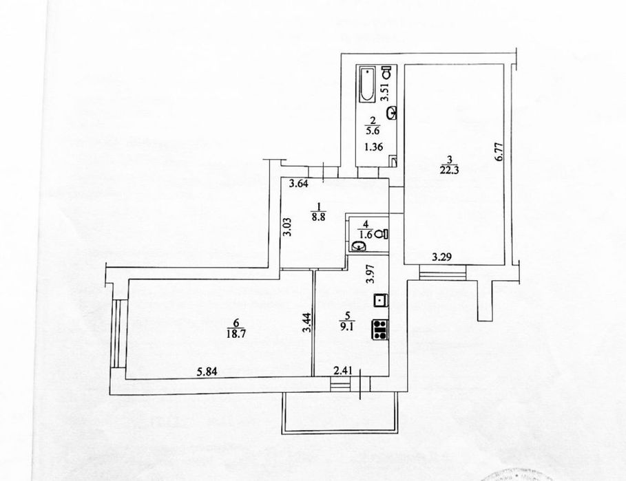 Фасадне приміщення 70 кв.м. 1-ий поверх! ЖК Сучасний, Святопетрівське