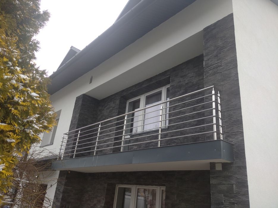 Montaż w cenie Balustrady balkonowe Nierdzewne barierki INOX poler