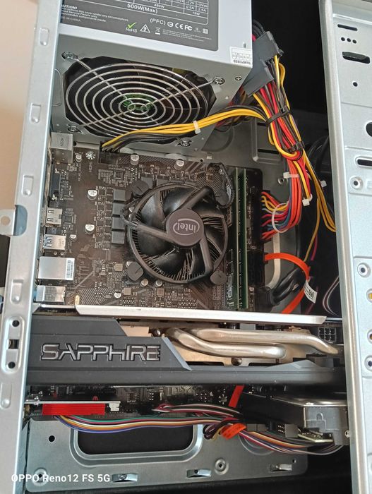 Ігровий ПК Intel Core i5-11400, Ram 32gb, Ssd-256gb, Hdd 256 video 8GB