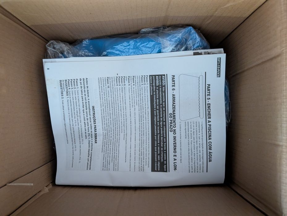 Piscina Insuflável+ Bomba