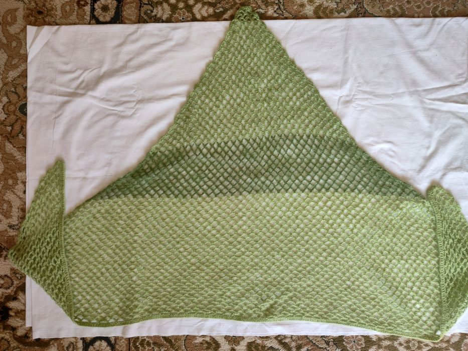 Chusta z czasów PRL 165x70 cm