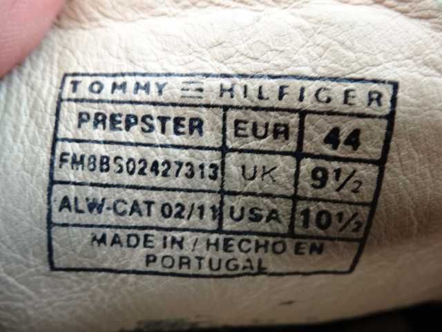Buty TOMMY HILFIGER roz 44 Mokasyny Skóra