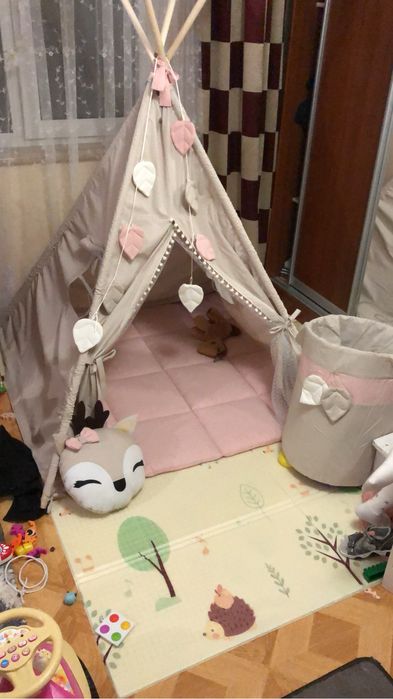 Вігвам для дівчинки