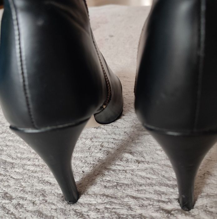 Botki czarne rozmiar 40