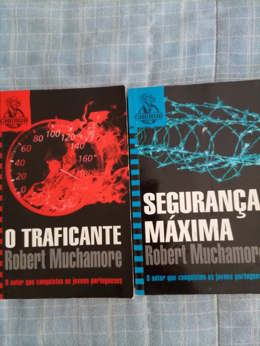 Livro Segurança Máxima e o Traficante de Robert Muchamore