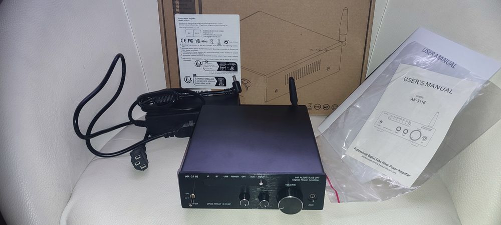 Wzmacniacz AK-3116 HiFi z Bluetooth 5.0