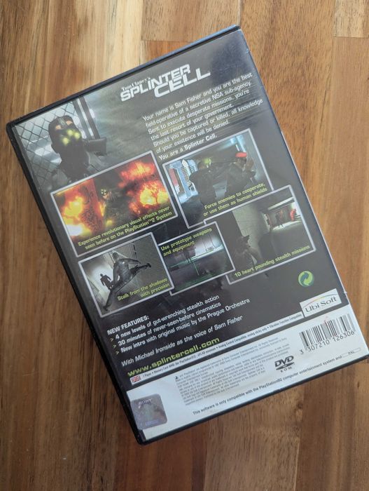 Tom Clancy's Splinter Cell PS2 PlayStation 2 Wydanie Angielskie
