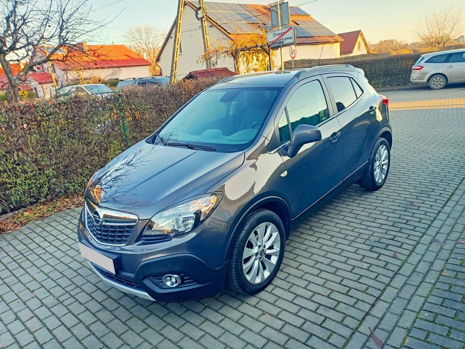 Idealny Opel Mokka Cosmo Skóra PDCx2 Servis! Bogata! Alu 18!