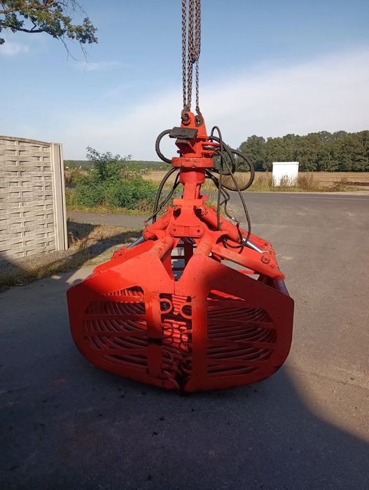 Łyżka czerpak chwytakowa szczękowa ażurowa pretowa koparka ładowarka burakow kamieni obornika