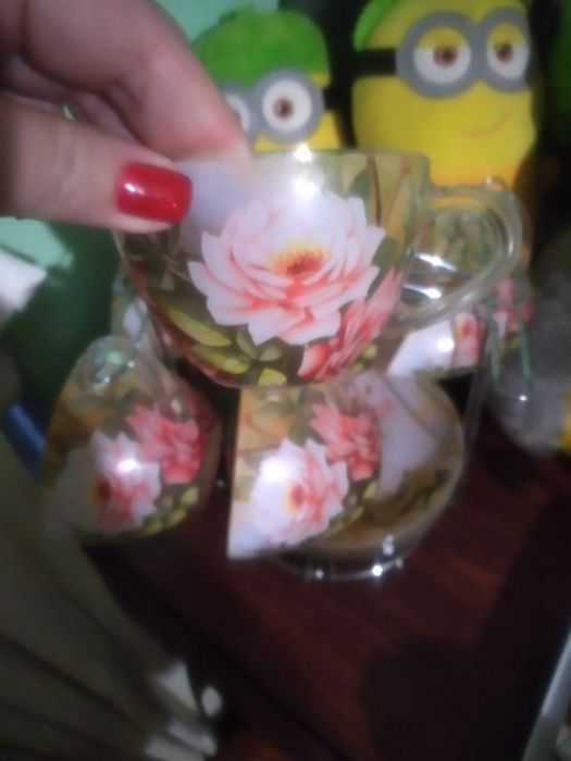 Набір чайний на підставці.