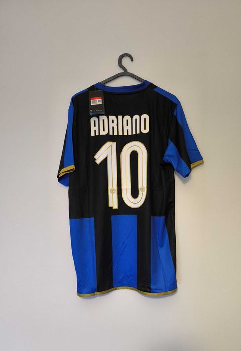 Camisola Adriano Inter de Milão 2008-2009