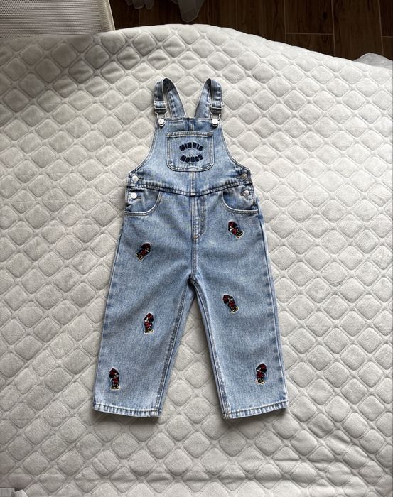 Джинсовий комбінезон zara,86-92 р