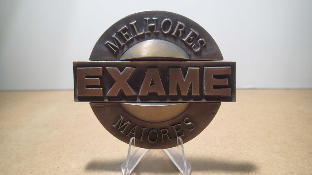 Medalha de Bronze os Melhores e Maiores da revista EXAME
