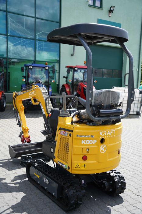 Minikoparka KRAFT KE10 Proline ( Wydajna hydraulika )