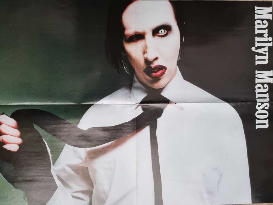 Plakat MARILYN MANSON z 2003 r. - Format A2 (55 x 40 cm) - NOWY!