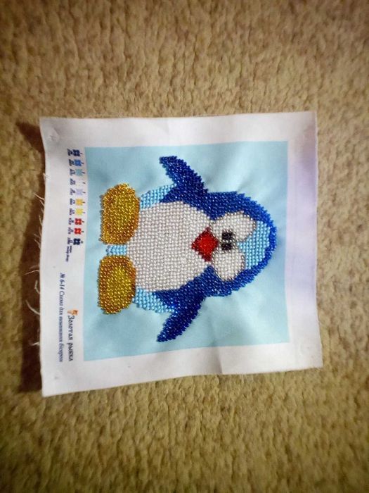 Картина бисером чешским