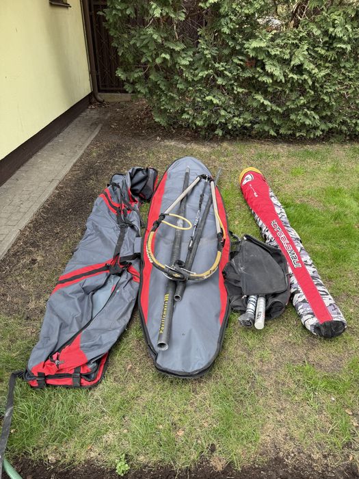 Deska windsurfingowa mistral 102l syncro i pędnik 6.3m2