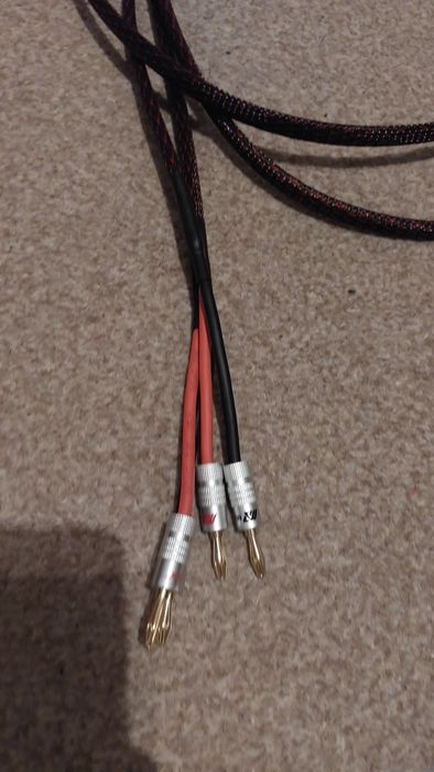 Kable głośnikowe audio  2x4mm/2x2m