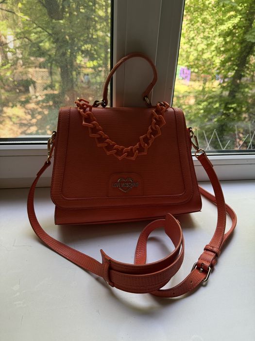 Сумка Love Moschino помаранчева