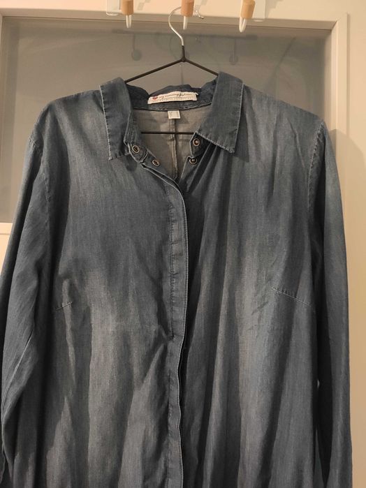 Dżinsowa koszula / tunika ciążowa BonPrix, rozmiar 46, nowa!