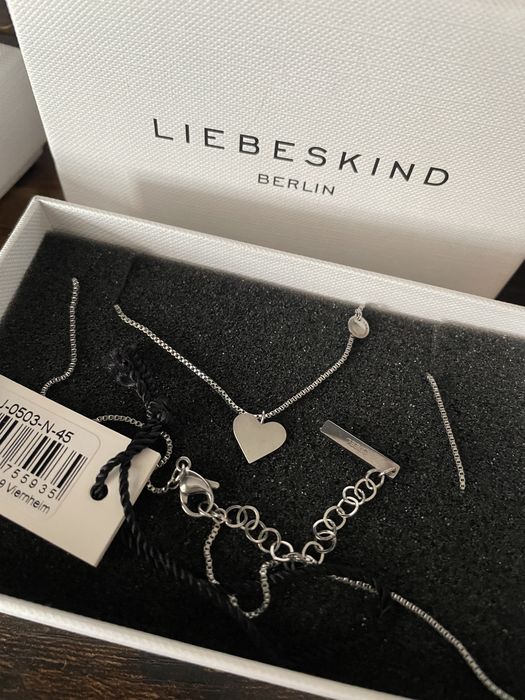 Liebeskind Berlin naszyjnik kolor srebro