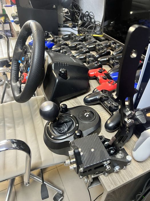 Магазин!Кермо Logitech G29 обмін на ps,x box steam deck.