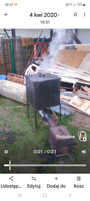 Wędzarnia metalowa