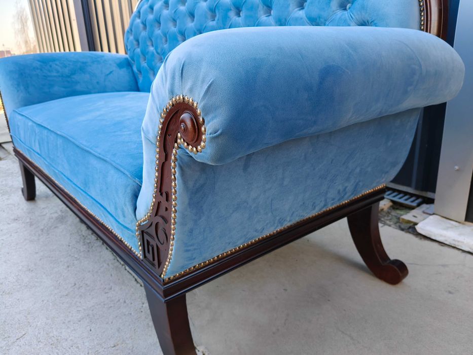 Kanapa sofa antyczna BIEDERMEIER po renowacji