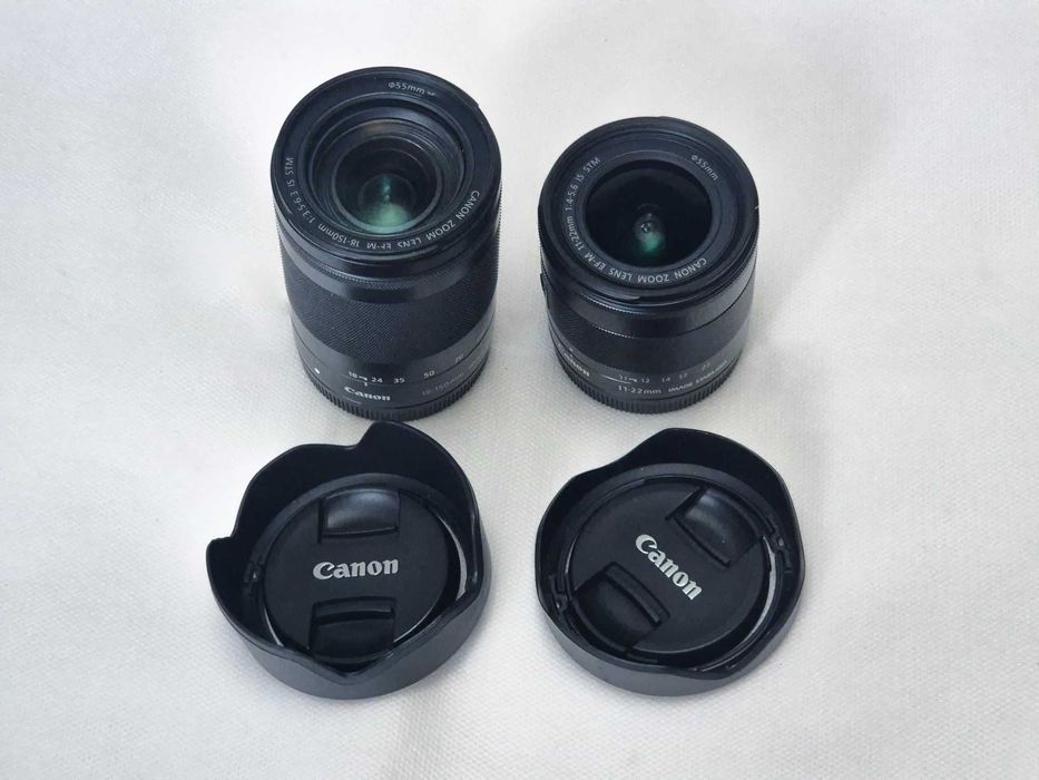 Комплект камера Canon EOS M6 Mark II + 2 Об’єктива + клітка