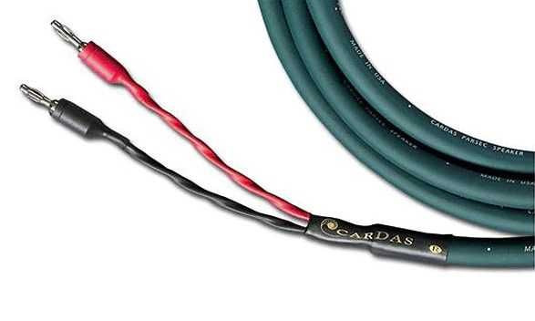Cardas Parsec 2x2,5m przewód głośnikowy wtyki banany SKLEP RATY