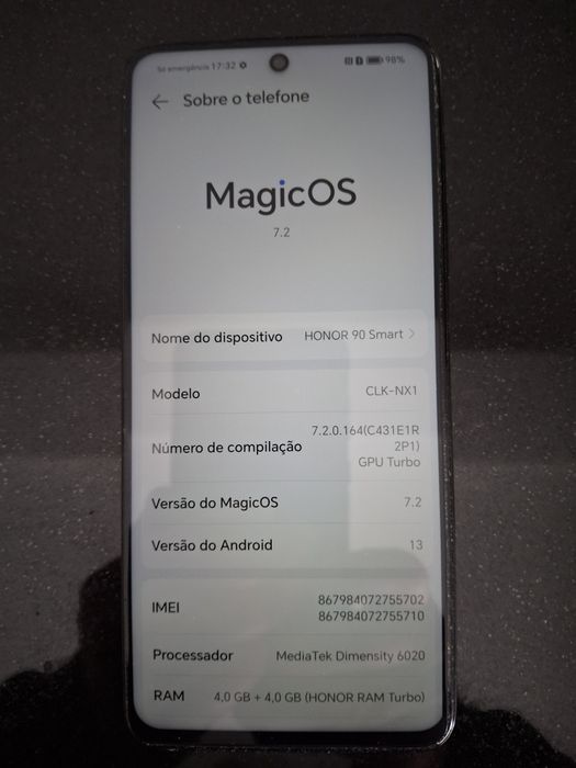 Smartphone Honor 90 Smart