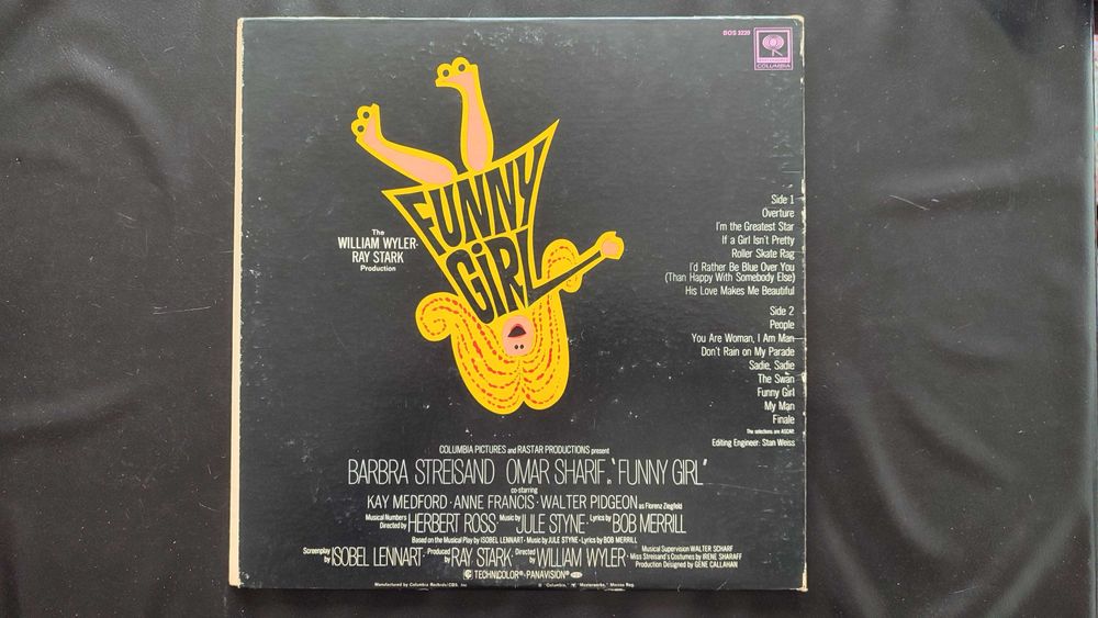 Funny Girl - banda sonora do filme (LP vinil)
