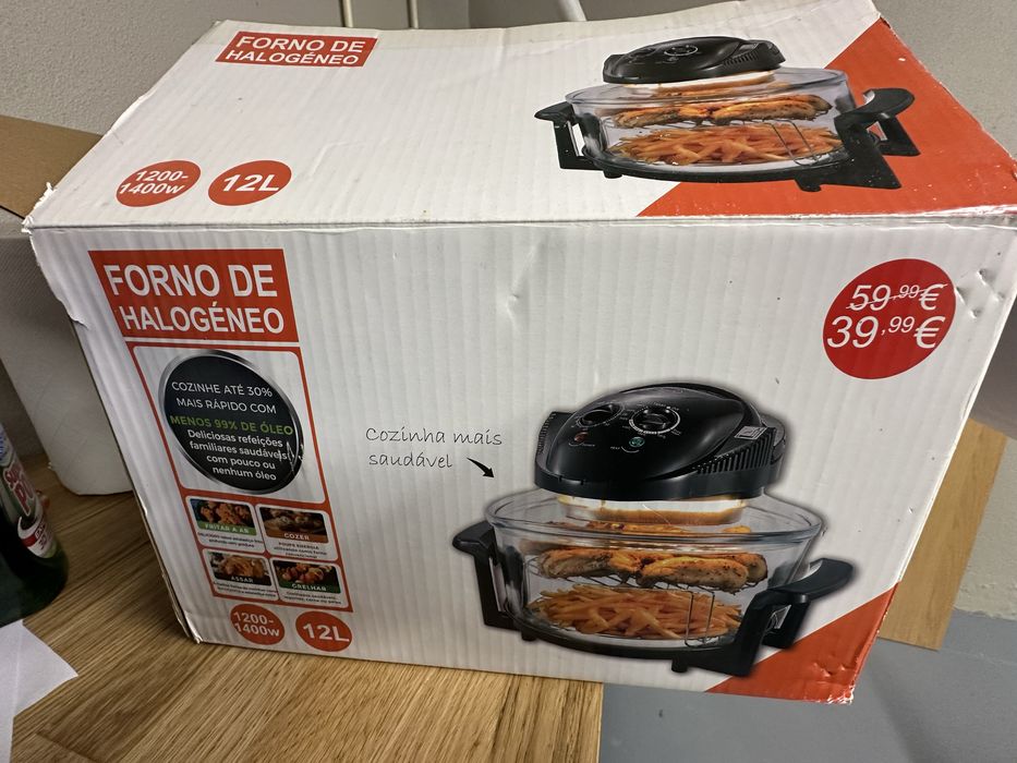 Forno de halógeneo