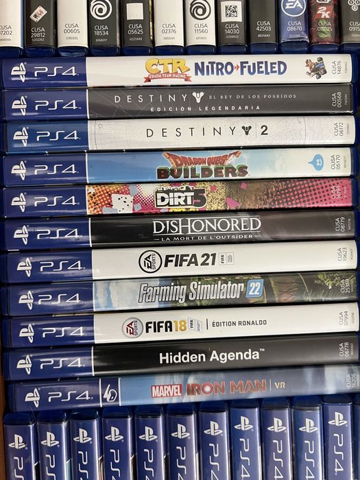 Lote de incriveis jogos para PS4 - Preços na Descrição