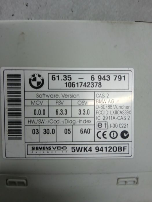 Zestaw startowy do BMW 320si