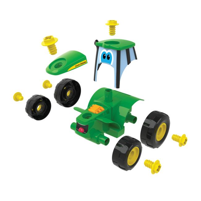 Розбірна машинка Tomy John Deere Збери свій трактор, розвиваючі ігри