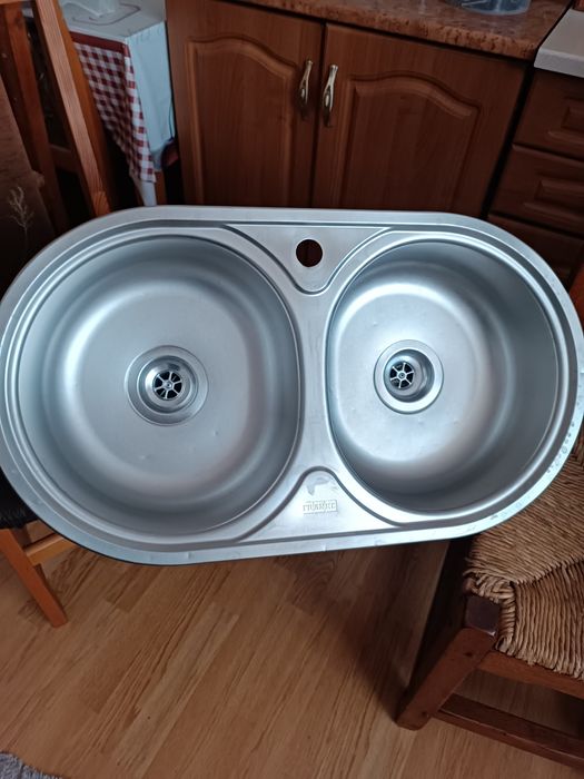 Zlewozmywak dwu komorowy