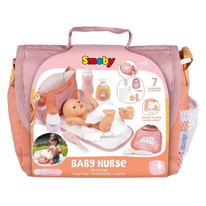 Smoby Baby Nurse Torba do przewijania pudełko,192x220 mm