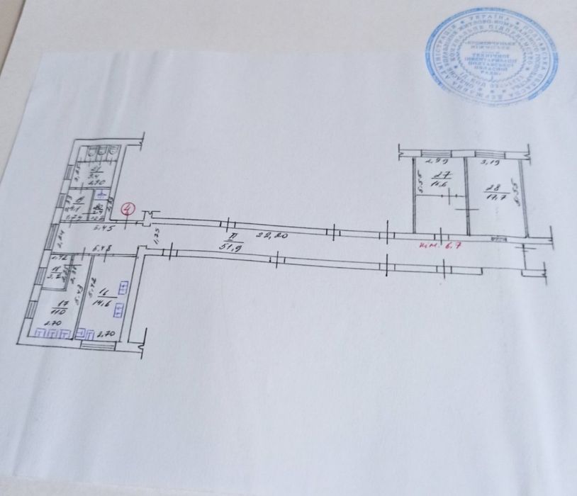Гуртожиток 2 кімнати на  Молодіжному